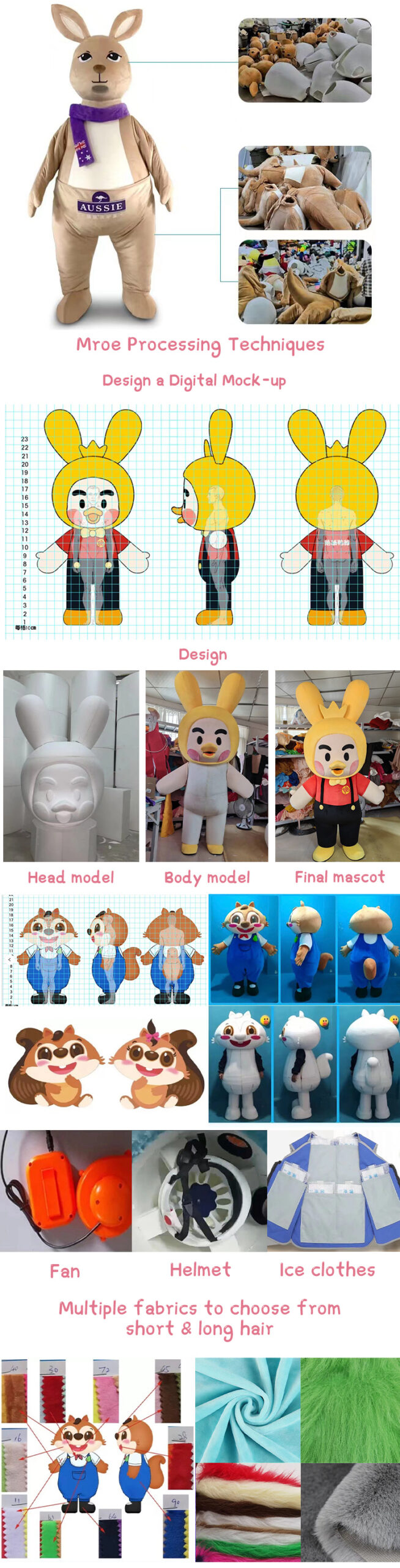 custom mascot costume