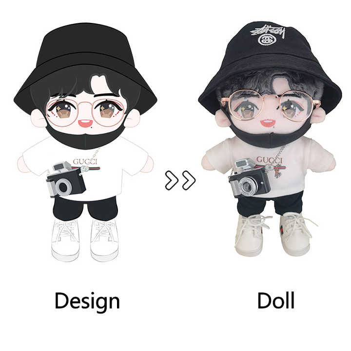 custom plush doll