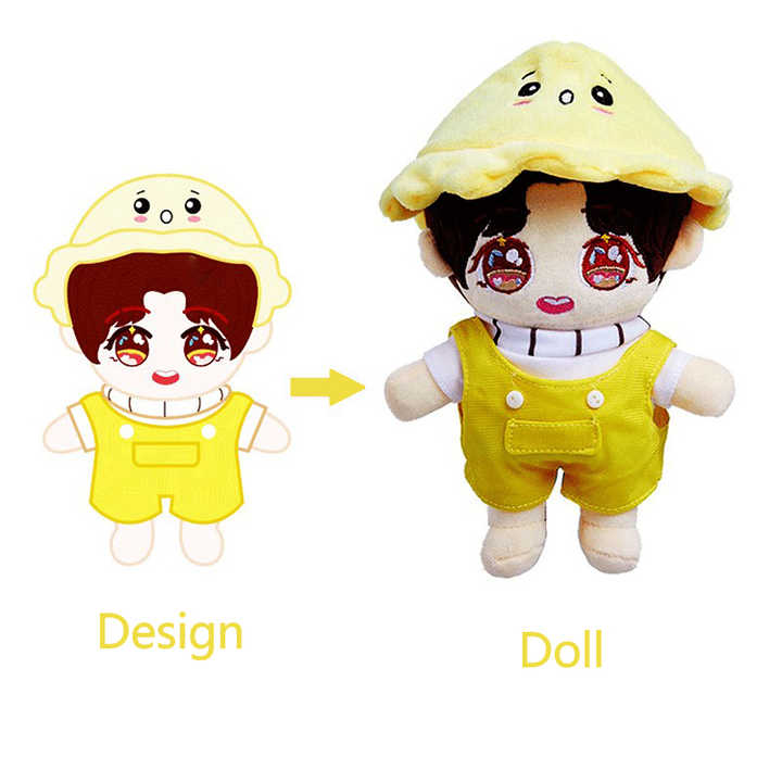 custom plush doll