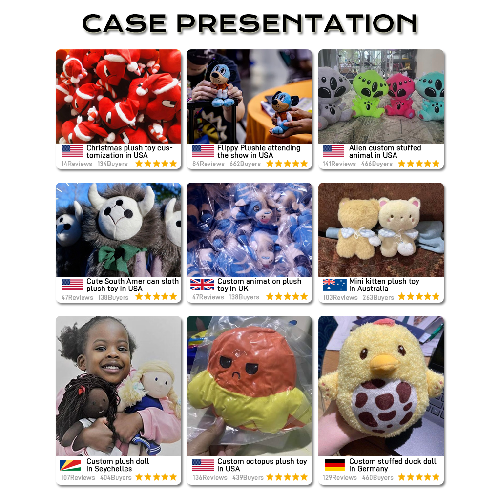 custom plush toy manufacturer